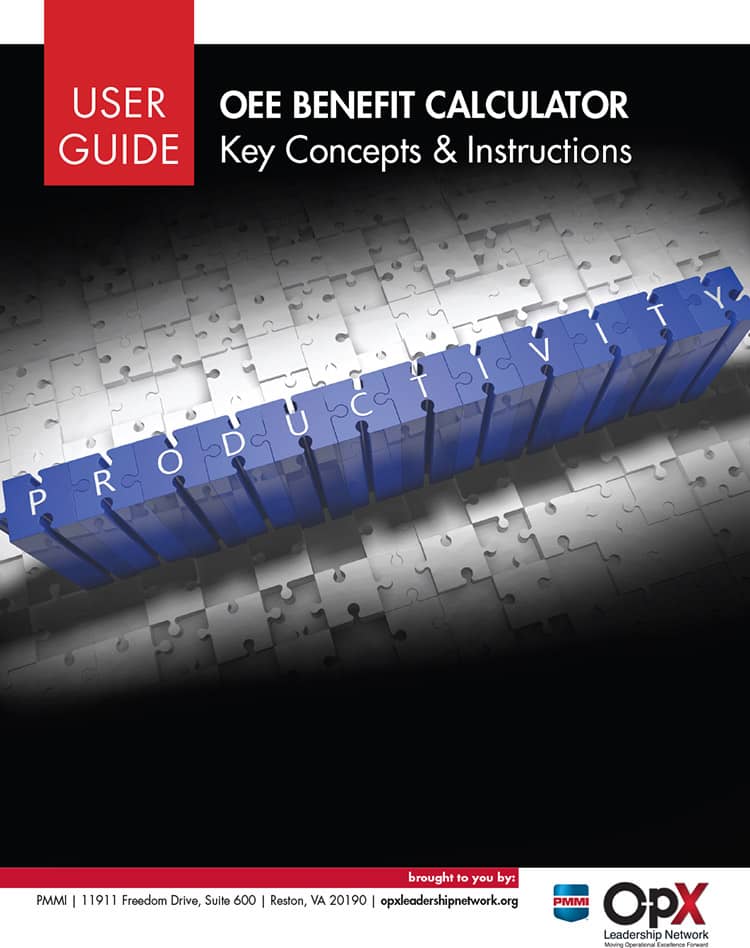 OEE Benefit Calculator document cover